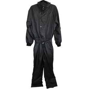 VTG HEAD Ski Suit Snowsuit Y2k Mens Medium Insulated Sportswear 80s 90s Black